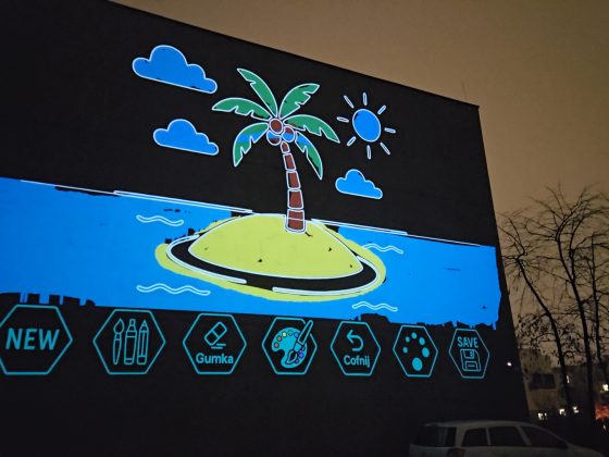 Laser Graffiti – rysowanie światłem w trakcie eventu plenerowego