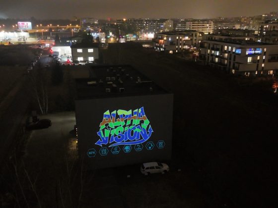 Laser Graffiti – interfejs rysowania światłem na evencie plenerowym